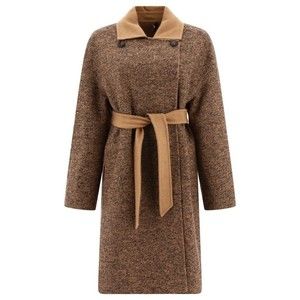 Max Mara Evelin Reversible Camel And Wool Coat - NWT